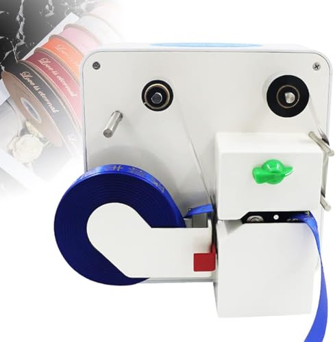 HTDRE Digitale Heißfolienprägemaschine für Thermobänder, Satinbanddruckmaschine, Satinbanddrucker für Lanyard-Etiketten, für Geschenkbänder von HTDRE