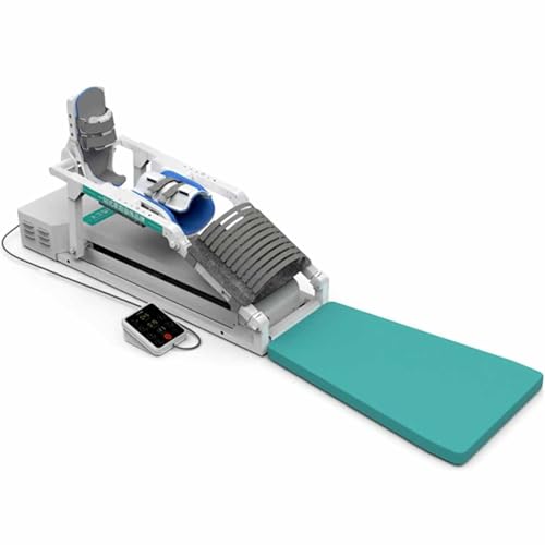 HTDRE Knie-Rehabilitationstrainer, CPM-Gerät zur Linderung von Steifheit und zur Erholung nach Operationen, Verstellbarer Beinstrecker mit reziproker Bewegungstherapie von HTDRE