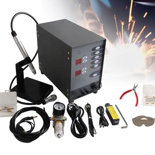 HTDRE Punktschweißgerät, Schmuckschweißgerät-Kit, Impulslichtbogenschweißgerät, Für DIY-Schmuckreparatur, Reparatur von Hardware-Werkstücken HTDRE Punktschweißgerät, Schmuckschweißgerät-Kit, Impulslichtbogenschweißgerät, Für DIY-Schmuckreparatur, Reparatur von Hardware-Werkstücken von HTDRE