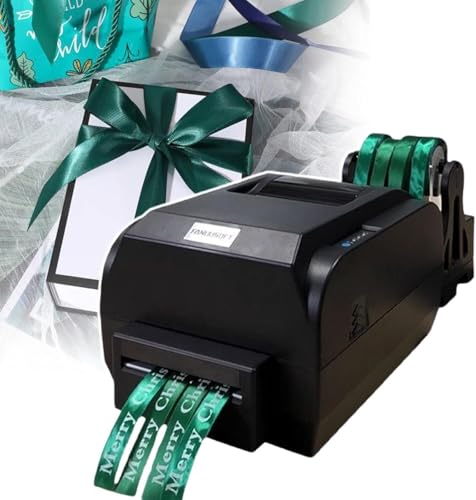 HTDRE Satinbanddrucker, Banddrucker, Satinbanddrucker, Etikettendrucker, Folienprägedrucker, unterstützt über 50 Sprachen (vierreihig) von HTDRE