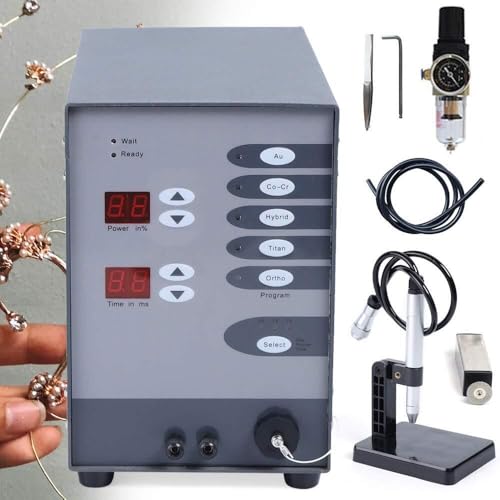 HTDRE Schmuck-Punktlötgerät, multifunktionales Desktop-Laser- und Hand-Präzisions-Touch-Lötgerät für Gold- und Silberhalsketten und -Ringe HTDRE Schmuck-Punktlötgerät, multifunktionales Desktop-Laser- und Hand-Präzisions-Touch-Lötgerät für Gold- und Silberhalsketten und -Ringe von HTDRE