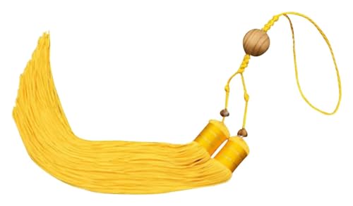 Chinesische Quasten, handgefertigte Quasten Werden for Taschengurt-Dekorationszubehör, Touristensouvenirs und hängende Ornamente for zu Hause verwendet (rot)(Yellow) von HTGAOO