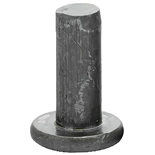Fallen nicht ab Nieten, Flachkopf-Vollnieten Durchmesser Glatte metrische Schlagnietverschlüsse (30 mm)(30mm) von HTGAOO