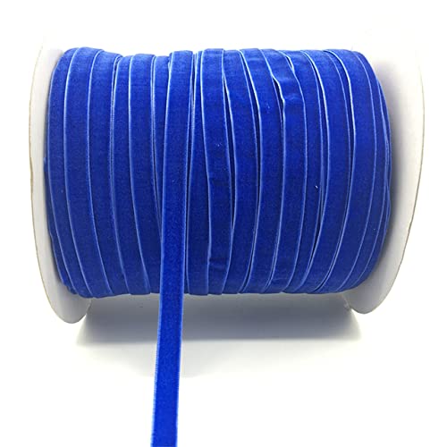 5 Yards / Los 3/8 "10mm Weiche, bequeme Samtband-Stirnband-Clips Bogen Hochzeit Weihnachtsdekoration-Blau 5 Yards / Los 3/8 "10mm Weiche, bequeme Samtband-Stirnband-Clips Bogen Hochzeit Weihnachtsdekoration-Blau von HTRNDDFF