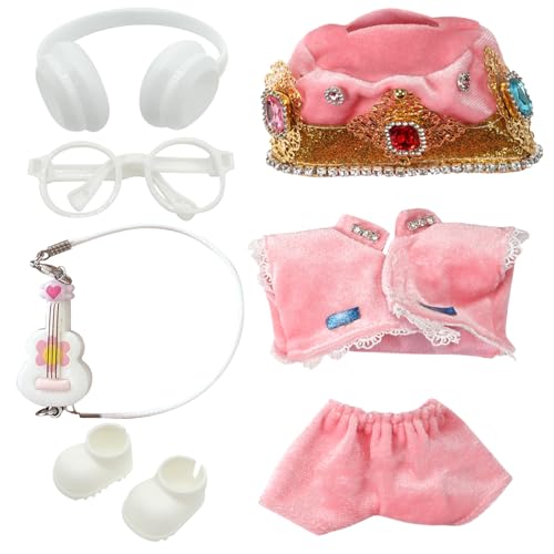 HTTDSLF 7 Stück Kleidung für 17cm Puppen, Plüsch Puppe Kleidung, 17 cm Große Kleidung für Puppe, für Mädchen Kinder Geschenke, Ohne Puppen HTTDSLF 7 Stück Kleidung für 17cm Puppen, Plüsch Puppe Kleidung, 17 cm Große Kleidung für Puppe, für Mädchen Kinder Geschenke, Ohne Puppen von HTTDSLF