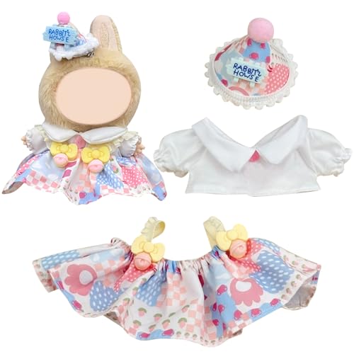 HTTDSLF Bekleidung für 17cm Plüsch, Puppenkleidung, Puppe Kleidung DIY Outfit für Puppen, Kuscheltier Kleidung Outfit, Plush Doll Clothes, DIY Kindergeschenke HTTDSLF Bekleidung für 17cm Plüsch, Puppenkleidung, Puppe Kleidung DIY Outfit für Puppen, Kuscheltier Kleidung Outfit, Plush Doll Clothes, DIY Kindergeschenke von HTTDSLF