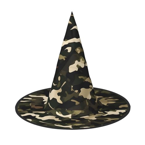 Camo Print Karneval Halloween Hexenhut Kostüm Zubehör Faltbare Kappe Party Maskerade Dekor Camo Print Karneval Halloween Hexenhut Kostüm Zubehör Faltbare Kappe Party Maskerade Dekor von HTTUP