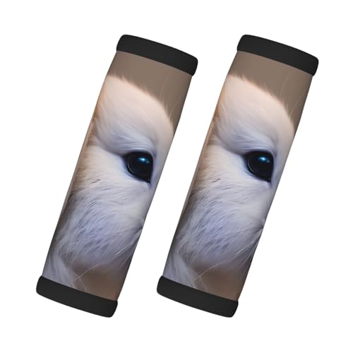 Cry Kaninchen-Druckgriffe, Schutz, Gepäckgriff, Wickelgriffe, 2 Packungen, Koffer-Identifikatoren, weicher Griff von HTTUP