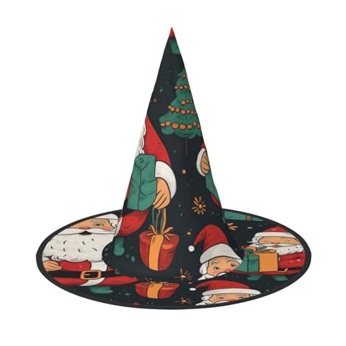 Fröhliche Weihnachten Druck Karneval Halloween Hexenhut Kostüm Zubehör Klappmütze Party Maskerade Deko Fröhliche Weihnachten Druck Karneval Halloween Hexenhut Kostüm Zubehör Klappmütze Party Maskerade Deko von HTTUP