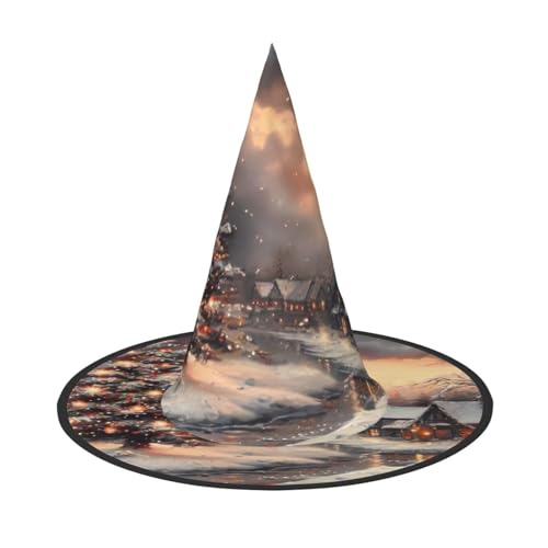 Frohe Weihnachten Druck Karneval Halloween Hexenhut Kostüm Zubehör Faltbare Kappe Party Maskerade Dekor Frohe Weihnachten Druck Karneval Halloween Hexenhut Kostüm Zubehör Faltbare Kappe Party Maskerade Dekor von HTTUP