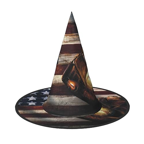 HTTUP Amerikanische Flagge, Baseball-Druck, stilvoller Vintage-Hut, Karneval, Halloween, Erwachsenenkostüm, Zubehör, Themenpartys HTTUP Amerikanische Flagge, Baseball-Druck, stilvoller Vintage-Hut, Karneval, Halloween, Erwachsenenkostüm, Zubehör, Themenpartys von HTTUP