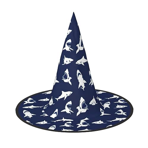 HTTUP Hai Muster mit verschiedenen Gesten Druck Stilvolle Vintage Hut Karneval Halloween Hut Erwachsene Kostüm Zubehör Mottopartys HTTUP Hai Muster mit verschiedenen Gesten Druck Stilvolle Vintage Hut Karneval Halloween Hut Erwachsene Kostüm Zubehör Mottopartys von HTTUP