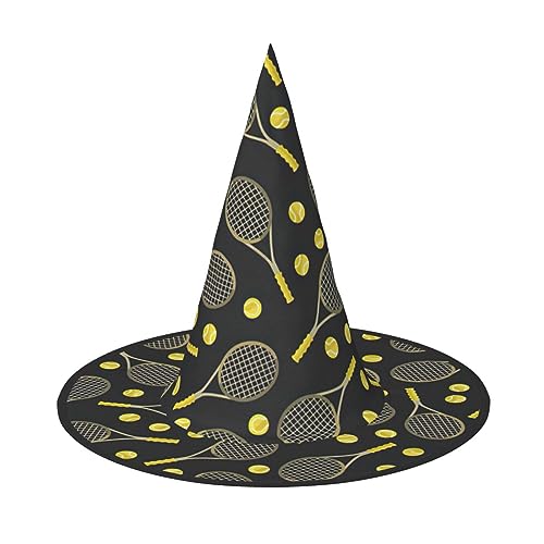 HTTUP Lustiger Tennisschläger und Tennisbälle, bedruckt, stilvoller Vintage-Hut, Karneval, Halloween, Erwachsenenkostüm, Zubehör, Themenpartys HTTUP Lustiger Tennisschläger und Tennisbälle, bedruckt, stilvoller Vintage-Hut, Karneval, Halloween, Erwachsenenkostüm, Zubehör, Themenpartys von HTTUP