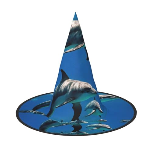 HTTUP Lustiger Tier-Delfin-Druck, stilvoller Vintage-Hut, Karneval, Halloween, Erwachsenenkostüm, Zubehör, Mottopartys HTTUP Lustiger Tier-Delfin-Druck, stilvoller Vintage-Hut, Karneval, Halloween, Erwachsenenkostüm, Zubehör, Mottopartys von HTTUP