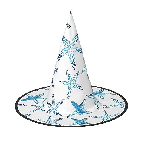 HTTUP Niedlicher Seestern-Druck, stilvoller Vintage-Hut, Karneval, Halloween, Erwachsenenkostüm, Zubehör, Themenpartys HTTUP Niedlicher Seestern-Druck, stilvoller Vintage-Hut, Karneval, Halloween, Erwachsenenkostüm, Zubehör, Themenpartys von HTTUP