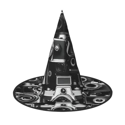 Kamerasammlung Druck Karneval Halloween Hexenhut Kostüm Zubehör Faltbare Kappe Party Maskerade Dekor Kamerasammlung Druck Karneval Halloween Hexenhut Kostüm Zubehör Faltbare Kappe Party Maskerade Dekor von HTTUP
