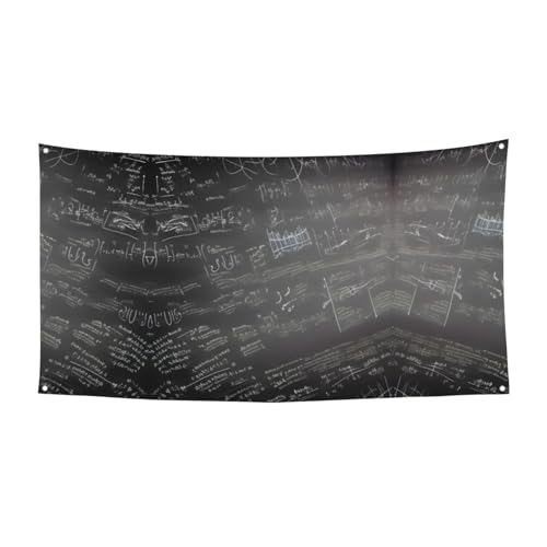 Mathe-Symbole, Musterdruck, Geburtstag, Jahrestag, festliches Party-Banner für Halloween, Hochzeit und Feiern Mathe-Symbole, Musterdruck, Geburtstag, Jahrestag, festliches Party-Banner für Halloween, Hochzeit und Feiern von HTTUP