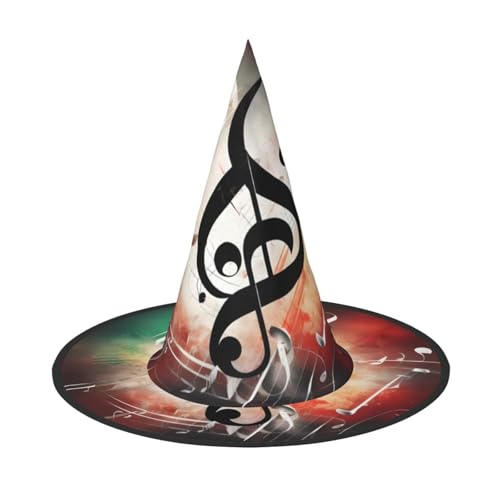 Musiknoten Druck Karneval Halloween Hexenhut Kostüm Zubehör Faltbare Kappe Party Maskerade Dekor Musiknoten Druck Karneval Halloween Hexenhut Kostüm Zubehör Faltbare Kappe Party Maskerade Dekor von HTTUP