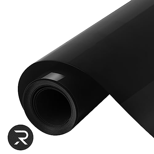 HTVRONT Black Puff HTV-Vinyl-Rolle, 25,4 cm x 1,8 m, 3D-Puff-Wärmetransfer für T-Shirts, Cricut und Cameo, leicht zu schneiden, zu Unkraut und Übertragung HTVRONT Black Puff HTV-Vinyl-Rolle, 25,4 cm x 1,8 m, 3D-Puff-Wärmetransfer für T-Shirts, Cricut und Cameo, leicht zu schneiden, zu Unkraut und Übertragung von HTVRONT