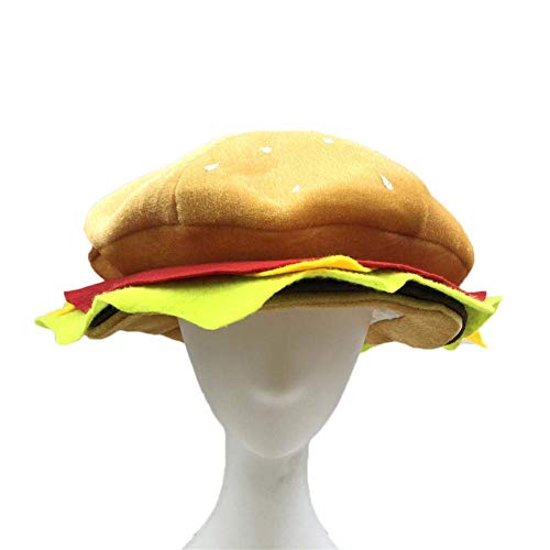 Essen Hüte, Fast Food Hüte, Lustige Partyhüte,Corn On The Cob Hut, Essen Kostüme Halloween Christmas Costume Party, Outdoor Cosplay Fancy Hat von HTYG