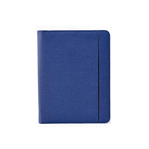 HTYHZIMS Business Portfolio Business Folder A4 Handyhalter Aktenordner Manager Schulbüro für Männer und Frauen(Blau) von HTYHZIMS