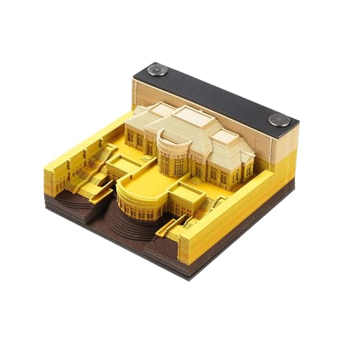 3D-Notizblock 2024, Tischkalender, 60/120 Blatt, Tempel der Sonne, antihaftbeschichtet, Haftnotizen mit Stifthalter, DIY, kreativer Notizblock, Papier, Schnitzerei, Kunst, Skulptur 3D-Notizblock 2024, Tischkalender, 60/120 Blatt, Tempel der Sonne, antihaftbeschichtet, Haftnotizen mit Stifthalter, DIY, kreativer Notizblock, Papier, Schnitzerei, Kunst, Skulptur von HTYUKFDG