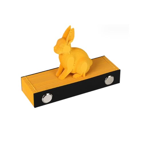 Zwölf Sternzeichen 3D-Papier-Kunst-Notizblock, Tier-Papier-Skulptur-Modell, 3D-Notizblock, abreißbare Papierschnitzerei, Haftnotizen für Neujahrsgeschenk von HTYUKFDG