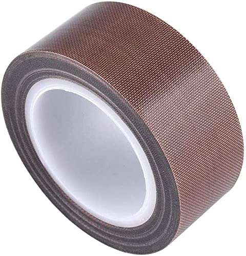 HTian PTFE. Klebeband PTFE. Beschichtete Stoff Teflon Band Klebeband Hochtemperatur Teflonband for Vakuum-, Hand- und Impuls-Sealer (Size : 100mm) von HTian
