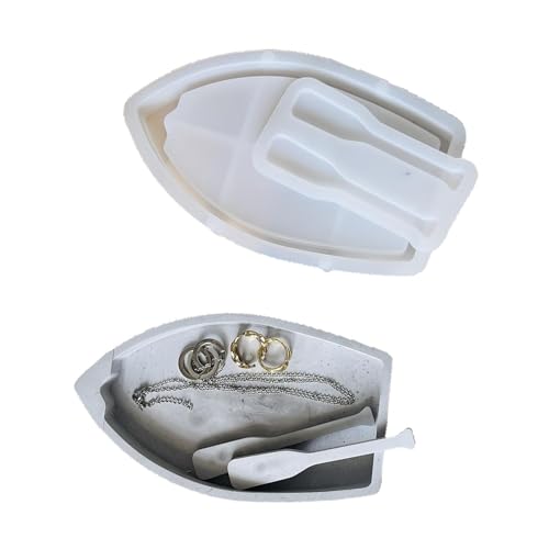 Einfach Zu Bedienender Silikonform Zum Herstellen Eleganter Bootsschalen Obstplatten Schmuckschale Für Anfänger Und Handwerksliebhaber Einzigartige Harzgussbehälterform Einfach Zu Bedienender Silikonform Zum Herstellen Eleganter Bootsschalen Obstplatten Schmuckschale Für Anfänger Und Handwerksliebhaber Einzigartige Harzgussbehälterform von HUAANYA