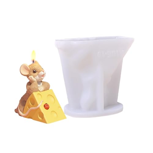 Flexible Mauskäse Mais Kerze Schimmelpilze Safe Silikon Ideal Für Kreative Back Und Handwerksprojekte Vorräte Flexible Mauskäse Mais Kerze Schimmelpilze Safe Silikon Ideal Für Kreative Back Und Handwerksprojekte Vorräte von HUAANYA