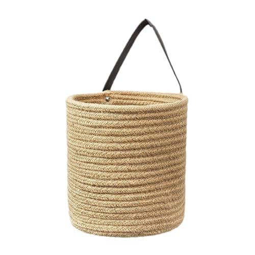 HUAANYA 1 oder 2 Stück hängende Aufbewahrungskörbe, Seegras, Blumentopf, handgefertigter Blumenhalter, Seil, Wand-Pflanzkorb für Veranda, Wohnzimmer, Schlafzimmer, Eingangsbereich HUAANYA 1 oder 2 Stück hängende Aufbewahrungskörbe, Seegras, Blumentopf, handgefertigter Blumenhalter, Seil, Wand-Pflanzkorb für Veranda, Wohnzimmer, Schlafzimmer, Eingangsbereich von HUAANYA