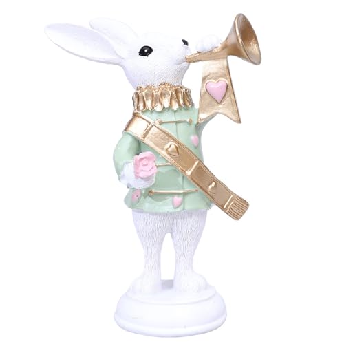 HUAANYA Komplizierte Osterkaninchen Tischplatten Display Ornament Für Hausbesitzer Suchen Einzigartige Saisonale Dekorationen von HUAANYA