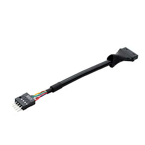 HUAANYA Neues Motherboard Header Adapter USB2.0 9Pin Zu Motherboard USB3.0 20pin USB2.0 Bis Adapter Verlängerungskabel 10 cm HUAANYA Neues Motherboard Header Adapter USB2.0 9Pin Zu Motherboard USB3.0 20pin USB2.0 Bis Adapter Verlängerungskabel 10 cm von HUAANYA