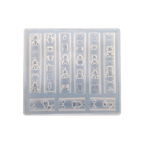 Mehrzwecknägelkunst Silikonform Für Detaillierte 3D Designs Einschließlich Schmetterlings Und Mondmuster Für Den Haushalt Mehrzwecknägelkunst Silikonform Für Detaillierte 3D Designs Einschließlich Schmetterlings Und Mondmuster Für Den Haushalt von HUAANYA