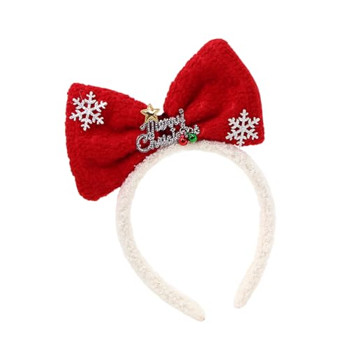 Modischer Haarreif für Weihnachten, Haarschmuck, Haarstyling-Werkzeug für Kinder und Erwachsene, Foto-Requisiten von HUAANYA