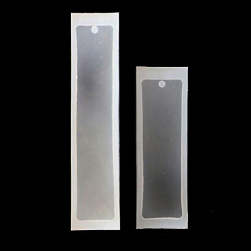 Rechteckige Silikonform, Epoxidharz, Schmuckherstellung, transparent, 2 Stück Rechteckige Silikonform, Epoxidharz, Schmuckherstellung, transparent, 2 Stück von HUAANYA