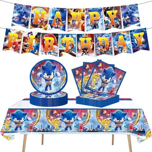 Happy Birthday Banner, Cake Topper Happy Birthday Girlande, Cartoon Kuchen Deko, Kuchendekoration, Candy Partytüten, Luftballons Geburtstag, Helium Ballon für Geburtstag Babyparty (B) von HUAIZAN