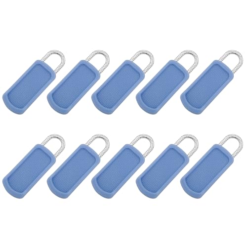 HUAJINGKEJI 10-teiliges Reißverschluss-Ersatzteil, abnehmbare Reißverschlüsse, Reparatur-Set für Gepäck, Stiefel, Jeans, Geldbörse, Kleidung von HUAJINGKEJI