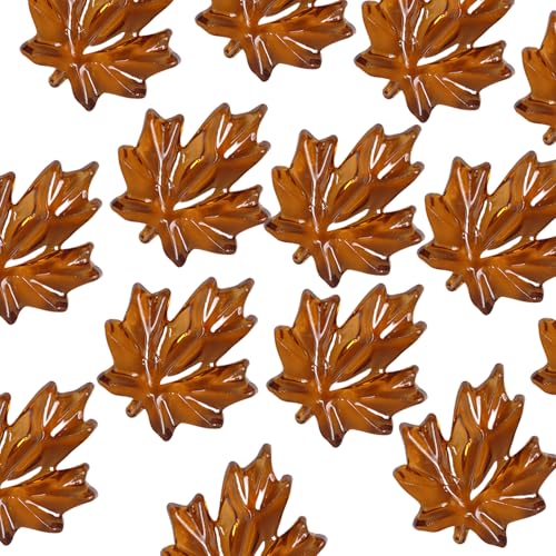 HUAJINGKEJI 120 Stück Ahornblätter für Thanksgiving-Tischdekorationen und Vorschulaktivitäten, Acrylblatt-Verzierungen HUAJINGKEJI 120 Stück Ahornblätter für Thanksgiving-Tischdekorationen und Vorschulaktivitäten, Acrylblatt-Verzierungen von HUAJINGKEJI