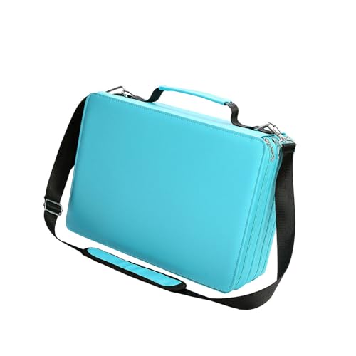 HUAJINGKEJI 224 Fächer, großes Fassungsvermögen, mehrschichtiges Marker-Etui mit Schultergurt, für Permanentmalmarker, Skizzen HUAJINGKEJI 224 Fächer, großes Fassungsvermögen, mehrschichtiges Marker-Etui mit Schultergurt, für Permanentmalmarker, Skizzen von HUAJINGKEJI