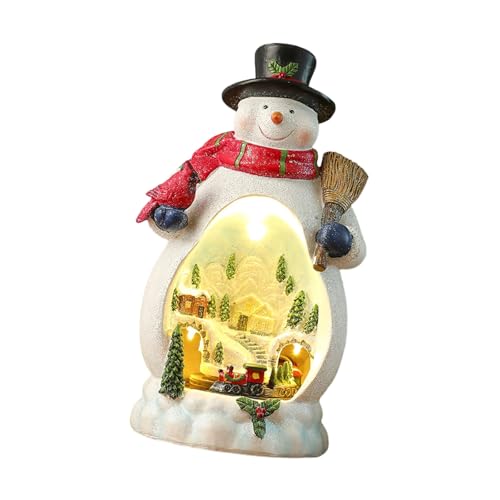HUAJINGKEJI Beleuchtete LED-Musik-Weihnachtskabine, Weihnachtsspielzeug, Spieluhr mit drehbarem Zug, für Kinder und Erwachsene HUAJINGKEJI Beleuchtete LED-Musik-Weihnachtskabine, Weihnachtsspielzeug, Spieluhr mit drehbarem Zug, für Kinder und Erwachsene von HUAJINGKEJI