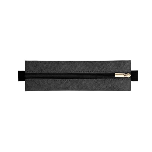 HUAJINGKEJI Federmappe mit elastischer Schnalle, tragbar, Stiftehalter, einfache Bleistiftbeutel, Füllfederhalter-Schutz HUAJINGKEJI Federmappe mit elastischer Schnalle, tragbar, Stiftehalter, einfache Bleistiftbeutel, Füllfederhalter-Schutz von HUAJINGKEJI