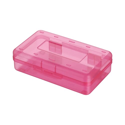 HUAJINGKEJI Harte Stiftebox, transparentes Federmäppchen, hohe Kapazität, Stiftebox, farbige Bleistift-Organizer, Aufbewahrungsbox HUAJINGKEJI Harte Stiftebox, transparentes Federmäppchen, hohe Kapazität, Stiftebox, farbige Bleistift-Organizer, Aufbewahrungsbox von HUAJINGKEJI