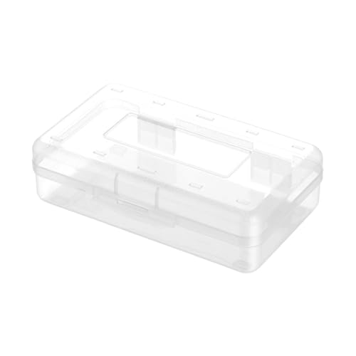 HUAJINGKEJI Harte Stiftebox, transparentes Federmäppchen, hohe Kapazität, Stiftebox, farbige Bleistift-Organizer, Aufbewahrungsbox HUAJINGKEJI Harte Stiftebox, transparentes Federmäppchen, hohe Kapazität, Stiftebox, farbige Bleistift-Organizer, Aufbewahrungsbox von HUAJINGKEJI