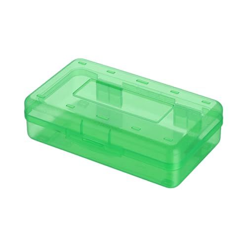 HUAJINGKEJI Harte Stiftebox, transparentes Federmäppchen, hohe Kapazität, Stiftebox, farbige Bleistift-Organizer, Aufbewahrungsbox HUAJINGKEJI Harte Stiftebox, transparentes Federmäppchen, hohe Kapazität, Stiftebox, farbige Bleistift-Organizer, Aufbewahrungsbox von HUAJINGKEJI