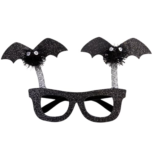 HUAJINGKEJI Lustige Halloween-Brille Fledermausflügel Brille Cosplay Party Dekoration Neuheit Brille Halloween Kostüm Brillenrahmen HUAJINGKEJI Lustige Halloween-Brille Fledermausflügel Brille Cosplay Party Dekoration Neuheit Brille Halloween Kostüm Brillenrahmen von HUAJINGKEJI