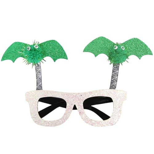 HUAJINGKEJI Lustige Halloween-Brille Fledermausflügel Brille Cosplay Party Dekoration Neuheit Brille Halloween Kostüm Brillenrahmen HUAJINGKEJI Lustige Halloween-Brille Fledermausflügel Brille Cosplay Party Dekoration Neuheit Brille Halloween Kostüm Brillenrahmen von HUAJINGKEJI