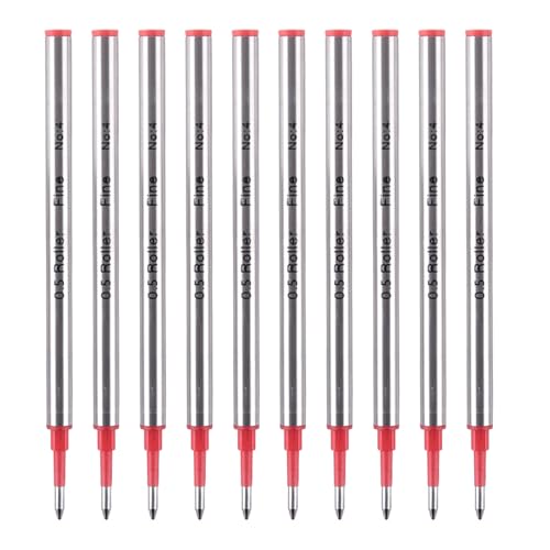 HUAJINGKEJI Metall-Kugelschreiberminen, glattes Schreiben für Metall-Kugelschreiber, 0,5 mm oder 0,7 mm, 10 Stück HUAJINGKEJI Metall-Kugelschreiberminen, glattes Schreiben für Metall-Kugelschreiber, 0,5 mm oder 0,7 mm, 10 Stück von HUAJINGKEJI