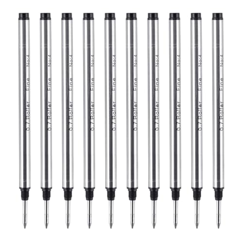 HUAJINGKEJI Metall-Kugelschreiberminen, glattes Schreiben für Metall-Kugelschreiber, 0,5 mm oder 0,7 mm, 10 Stück HUAJINGKEJI Metall-Kugelschreiberminen, glattes Schreiben für Metall-Kugelschreiber, 0,5 mm oder 0,7 mm, 10 Stück von HUAJINGKEJI
