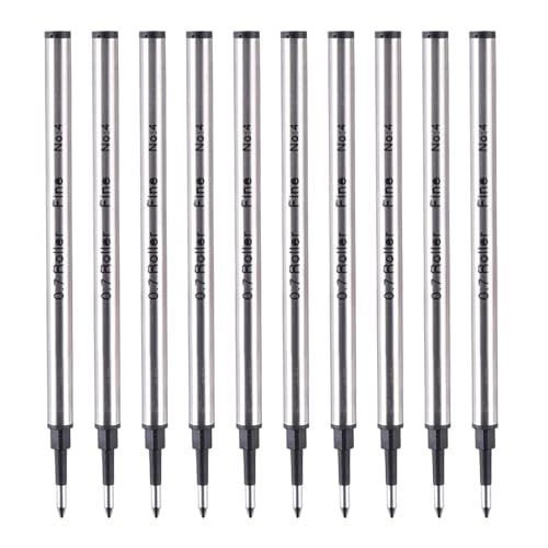 HUAJINGKEJI Metall-Kugelschreiberminen, glattes Schreiben für Metall-Kugelschreiber, 0,5 mm oder 0,7 mm, 10 Stück HUAJINGKEJI Metall-Kugelschreiberminen, glattes Schreiben für Metall-Kugelschreiber, 0,5 mm oder 0,7 mm, 10 Stück von HUAJINGKEJI